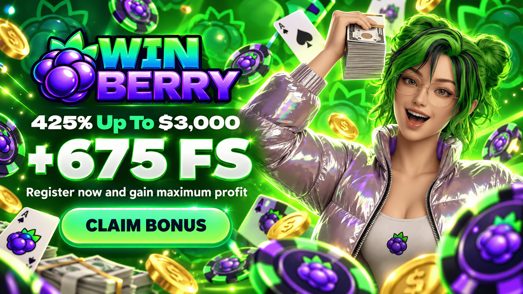 Winberry casino bonus