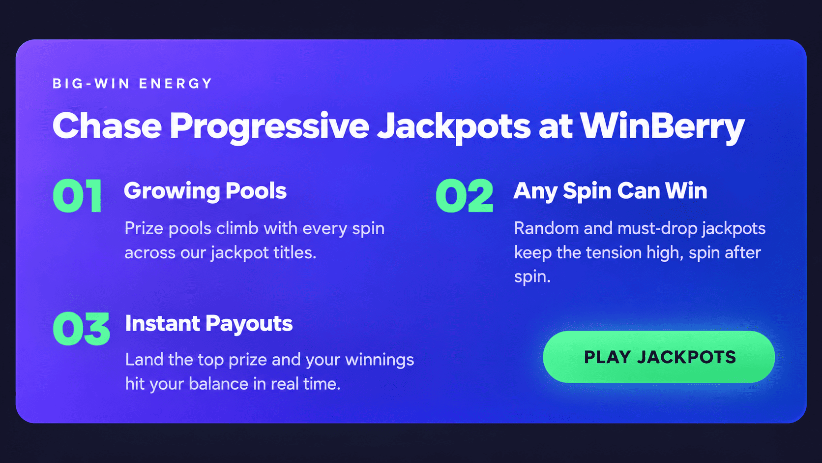 Winberry Jackpots