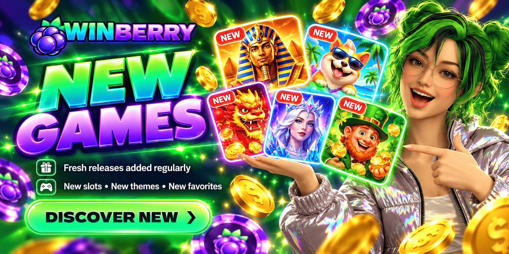Winberry Casino Canada new games
