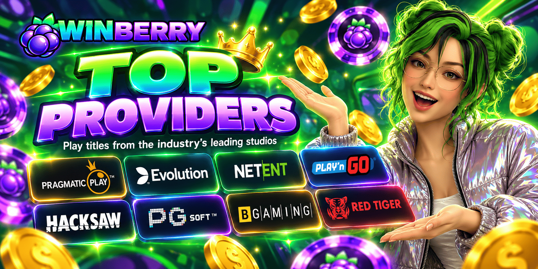 Winberry Casino Canada providers