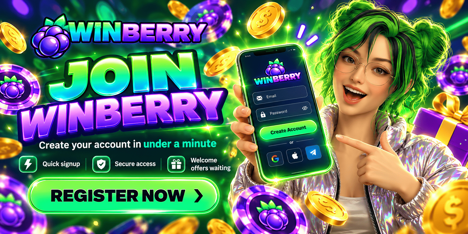 Winberry Casino Canada registration